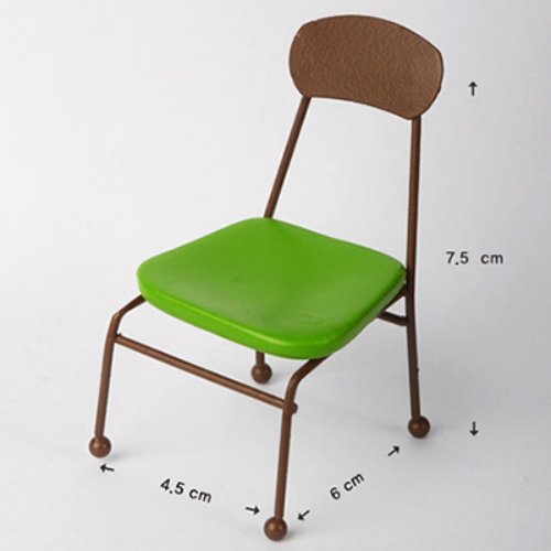 [포켓] Bebe Doll Size - Olga Chair (Green)