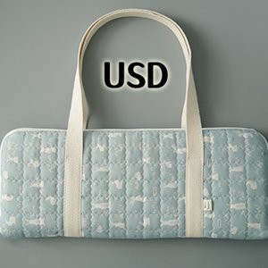 [USD] 설화묘 스폰지 가방 (민트)