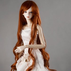 [8-9&quot;] Rapunzell Long Wig (R Brown)